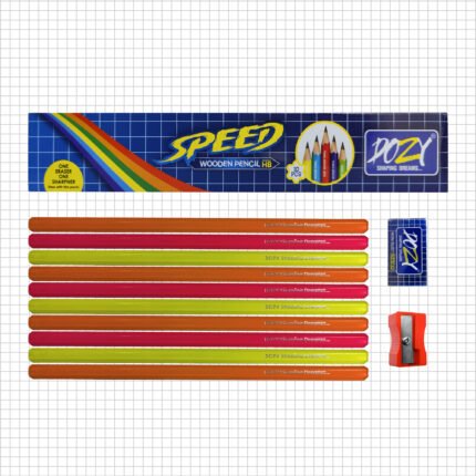 Speed wooden pencil